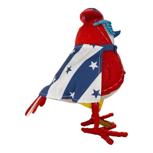 Spritz Blue and Red Bird Decor - Picture 7 of 10